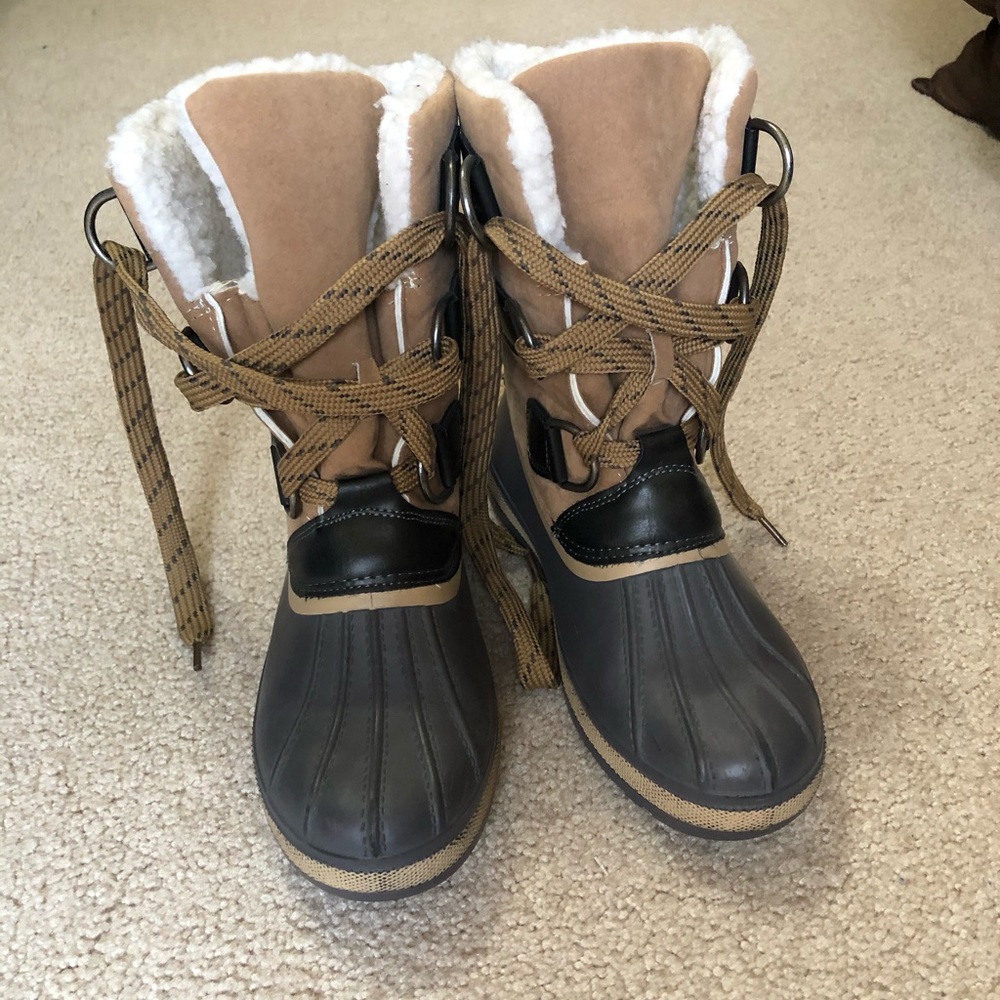 Warm winter boots